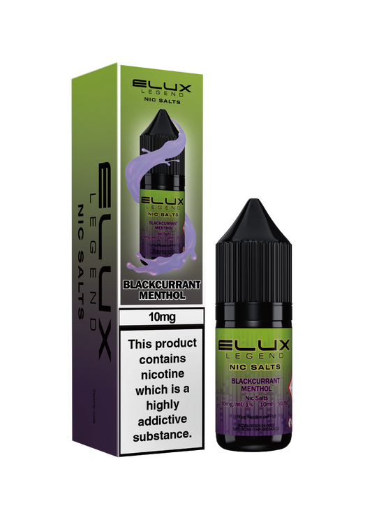 Elux Blackcurrant Menthol 10mg