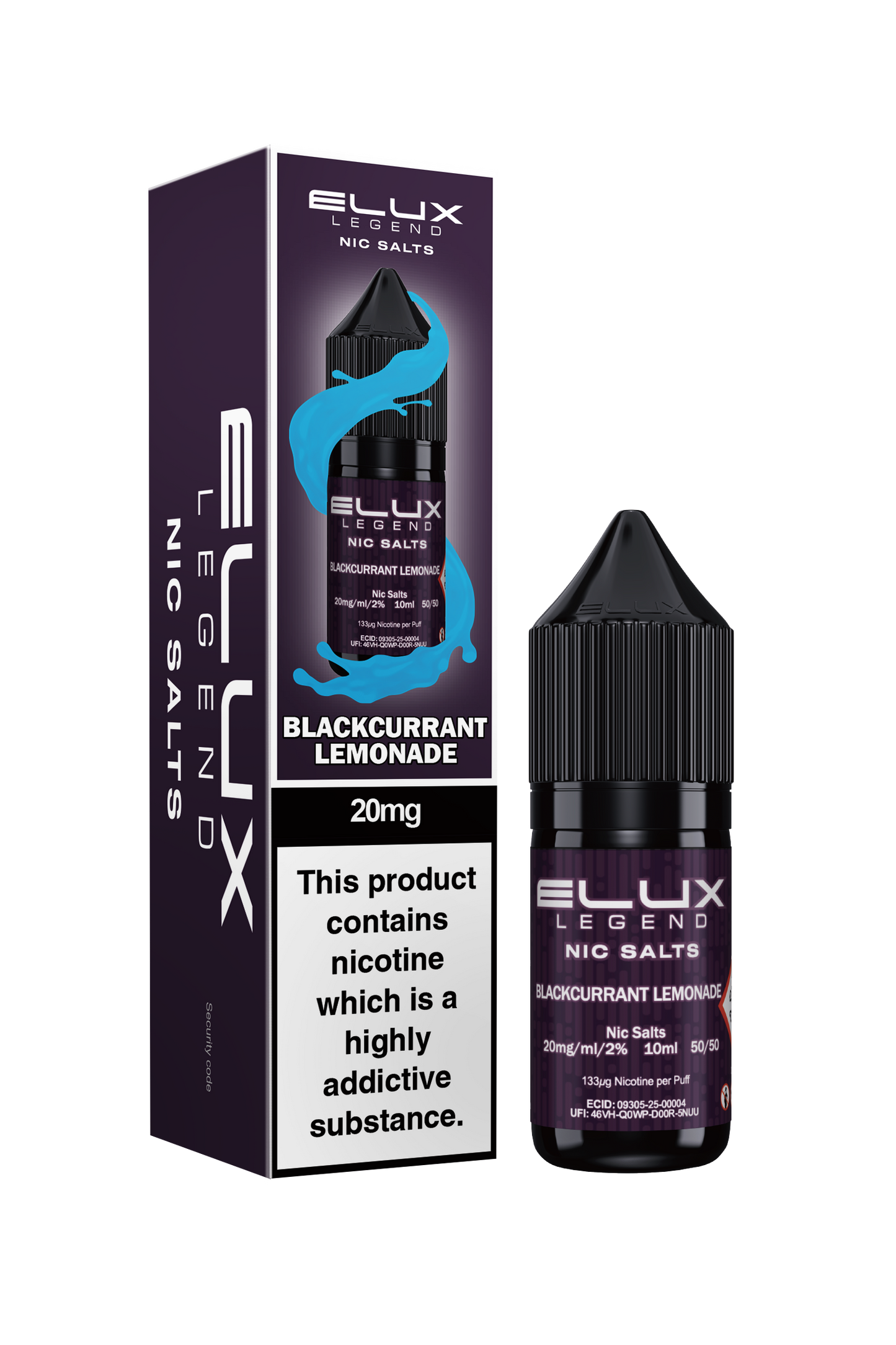 Elux Blackcurrant Lemonade 20mg