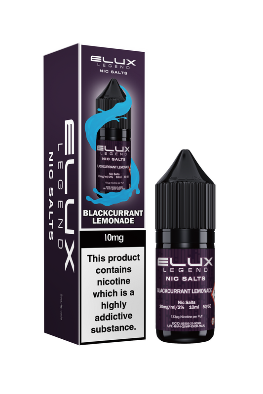 Elux Blackcurrant Lemonade 10mg