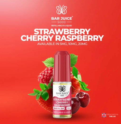 Bar Juice 5000 Strawberry Cherry Raspberry