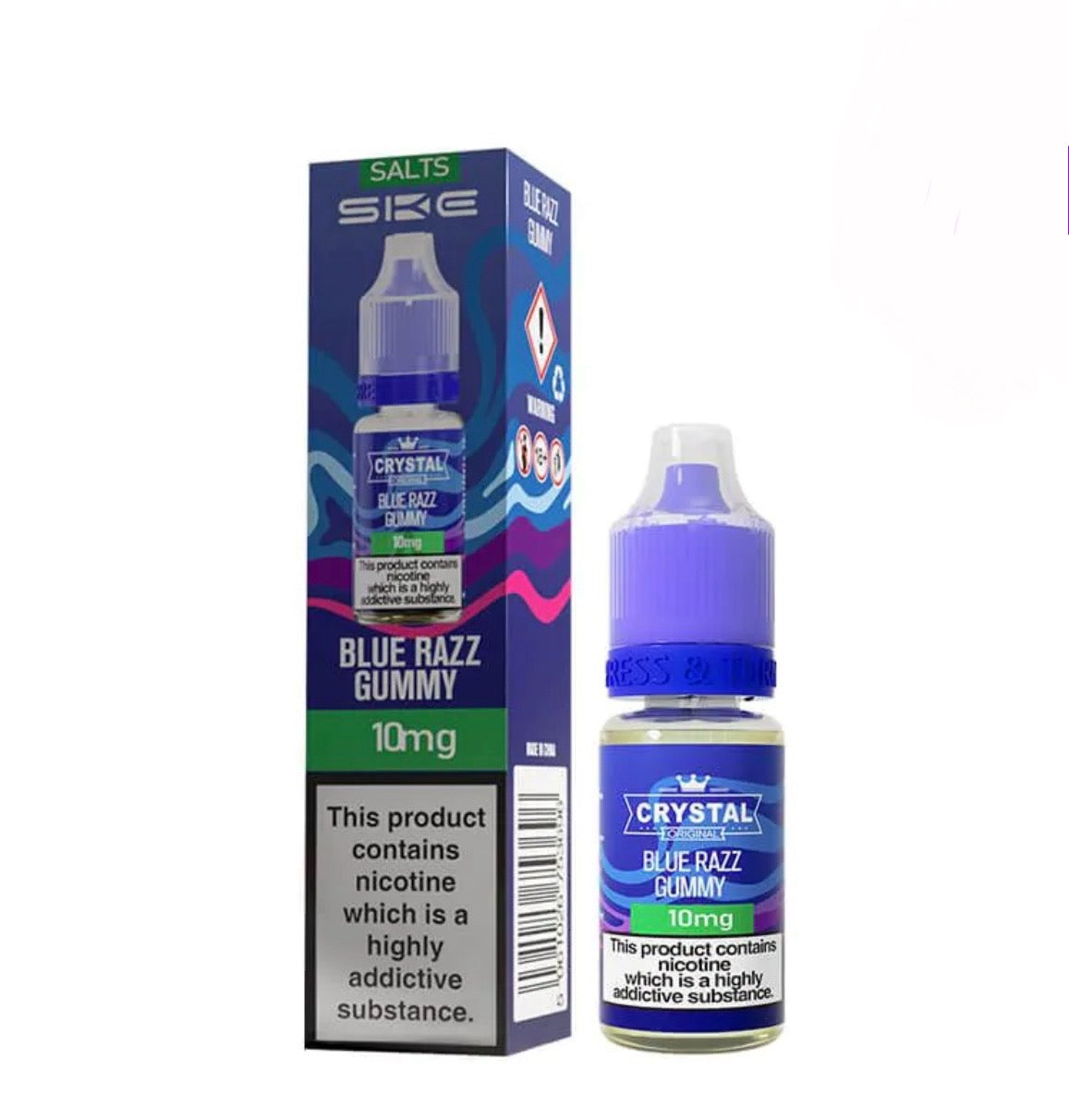 SKE CRYSTAL Blue Razz Gummy