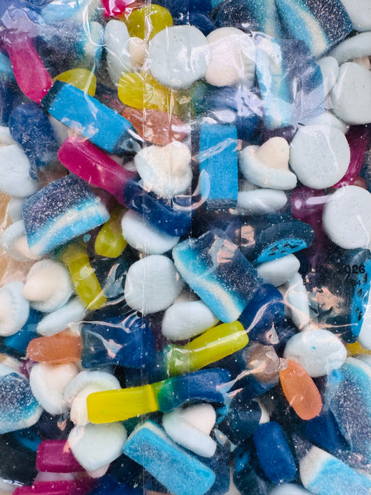 1kg Blue Mix Sweet Bag