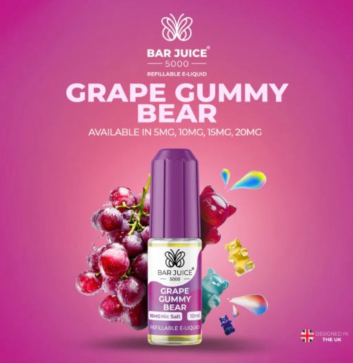 Bar Juice 5000 Grape Gummy Bear