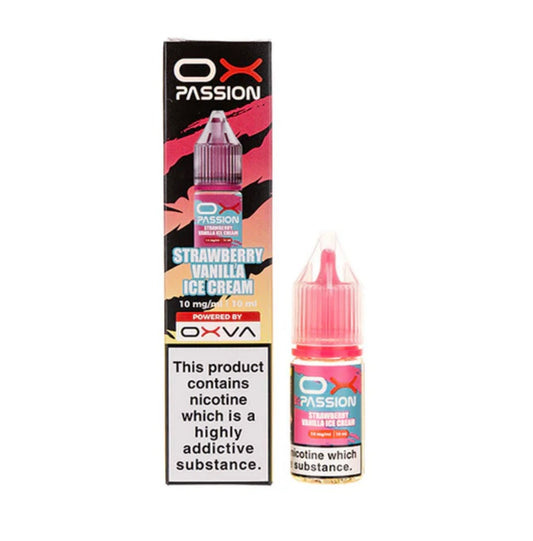 Ox Passion Strawberry Vanilla Ice Cream