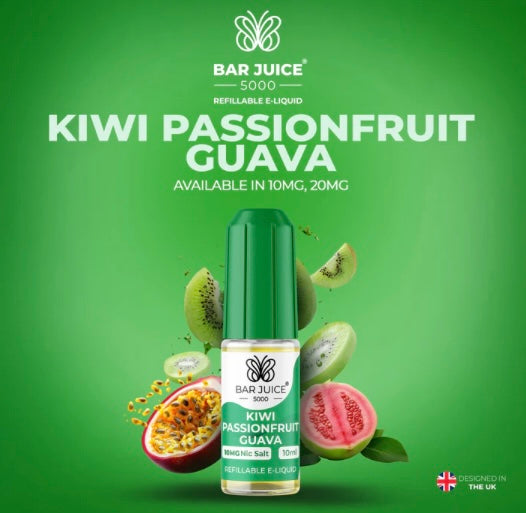 Bar Juice 5000 Kiwi Passionfruit Guava