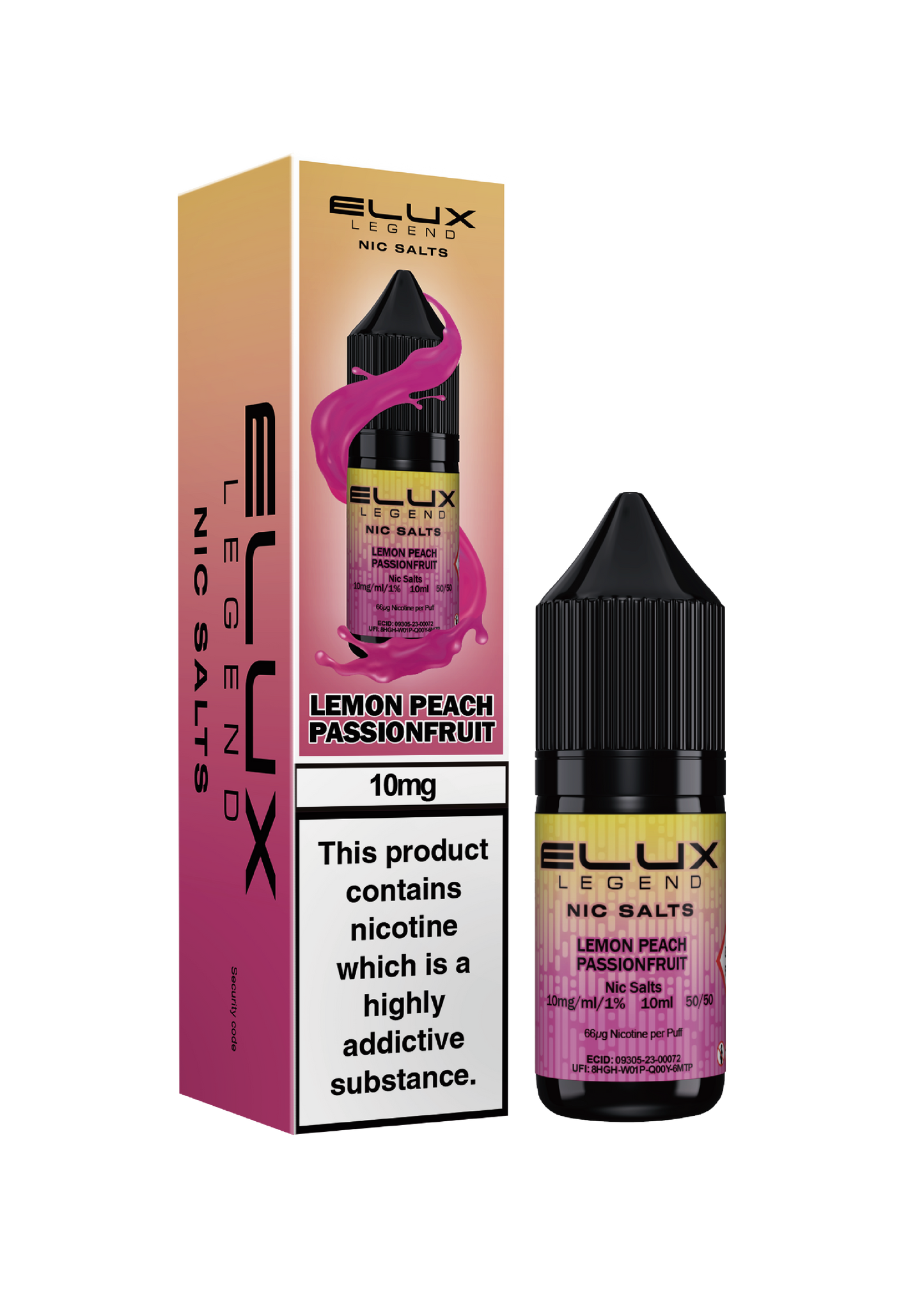 Elux Lemon Peach Passionfruit