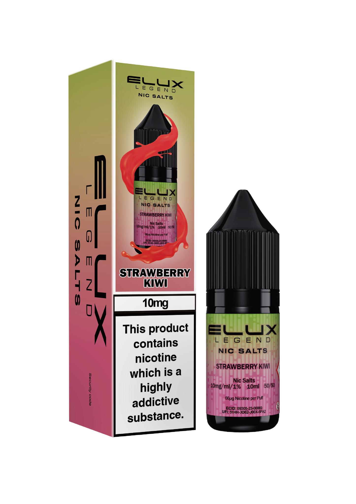 Elux Strawberry Kiwi 10mg